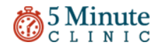 5 Minute Clinic's Logo