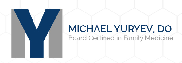 Michael Yuryev, DO's Logo
