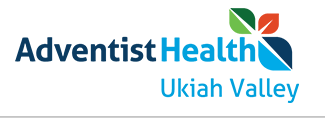 Adventist Health - Ukiah Valley's Logo
