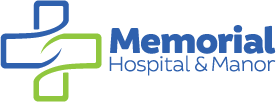 Memorial Hospital and Manor's Logo