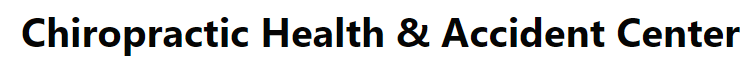 Chiropractic Health & Accident Center's Logo